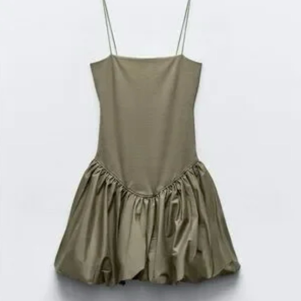 Zara Olive Mini Dress